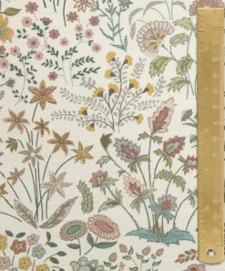 Liberty Interiors Furnishing Fabrics^Shepherdly Flowers Cotton in Lichen
