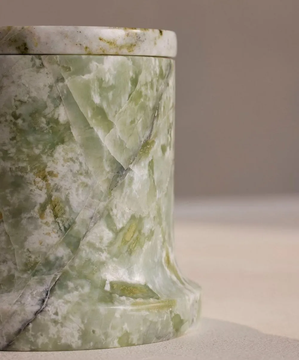 Soho Home Candles & Candle Holders^Sicilian Thyme Apple Jade Marble Candle 250g