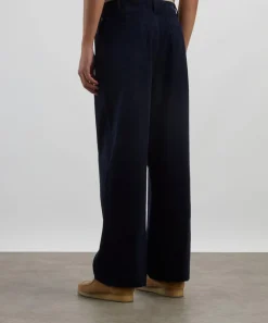 Le17septembre Trousers^Side Button Corduroy Trousers