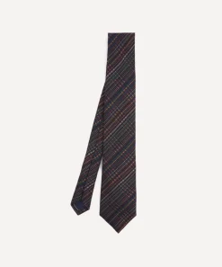 Paul Smith Ties^Signature Houndstooth Silk Tie