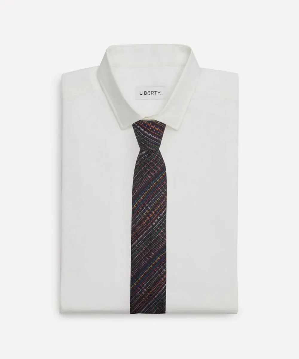 Paul Smith Ties^Signature Houndstooth Silk Tie
