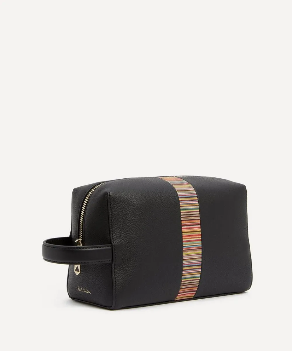 Paul Smith Bags^Signature Stripe Leather Wash Bag