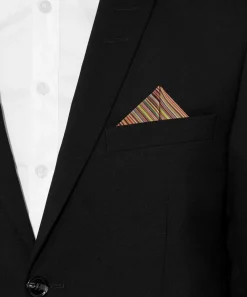 Paul Smith Pocket Squares^Signature Stripe Silk Pocket Square