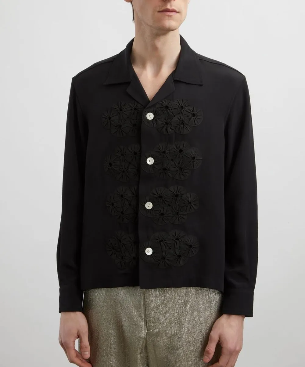 Bode Shirts^Silk Ribbon Garland Shirt
