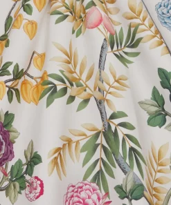 Liberty Interiors Furnishing Fabrics^Silk Tree Linen in Lichen