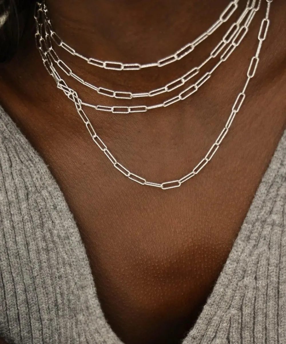 Monica Vinader Necklaces^Silver 18