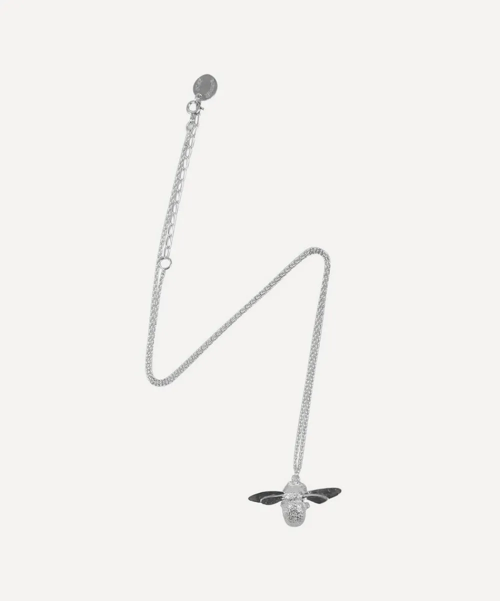 Alex Monroe Necklaces^Silver Baby Bee Necklace