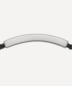 Monica Vinader Bracelets^Silver Linear Large Men's Friendship Bracelet
