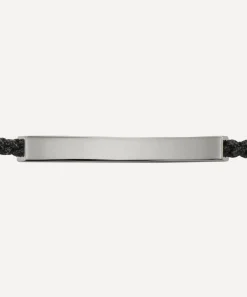 Monica Vinader Bracelets^Silver Linear Large Men's Friendship Bracelet