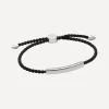 Monica Vinader Bracelets^Silver Linear Men’s Friendship Bracelet