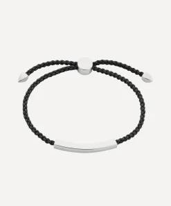 Monica Vinader Bracelets^Silver Linear Men’s Friendship Bracelet