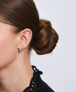 Dinny Hall Earrings^Silver Mini Scoop Hoop Earrings