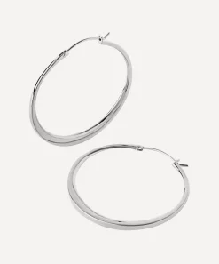 Dinny Hall Earrings^Silver Signature Medium Hoop Earrings