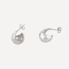 Dinny Hall Earrings^Silver Small Scoop Hoop Earrings