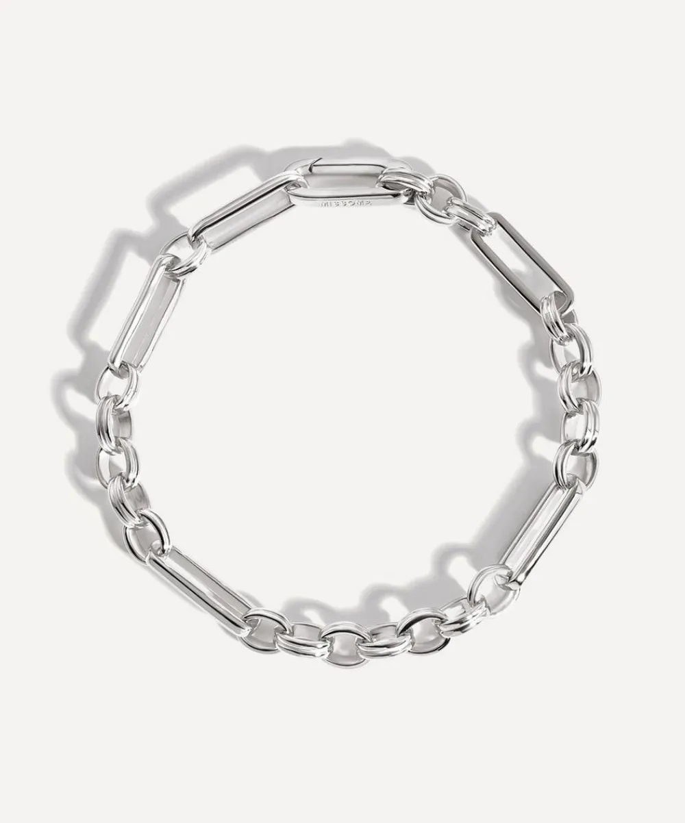 Missoma Bracelets^Silver-Plated Axiom Chain Bracelet