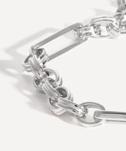 Missoma Bracelets^Silver-Plated Axiom Chain Bracelet
