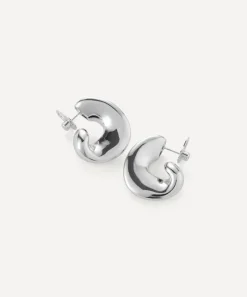 JENNY BIRD Earrings^Silver-Plated Gigi Hoop Earrings
