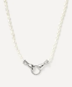 Missoma Necklaces^Silver-Plated Harris Reed In Good Hands Necklace