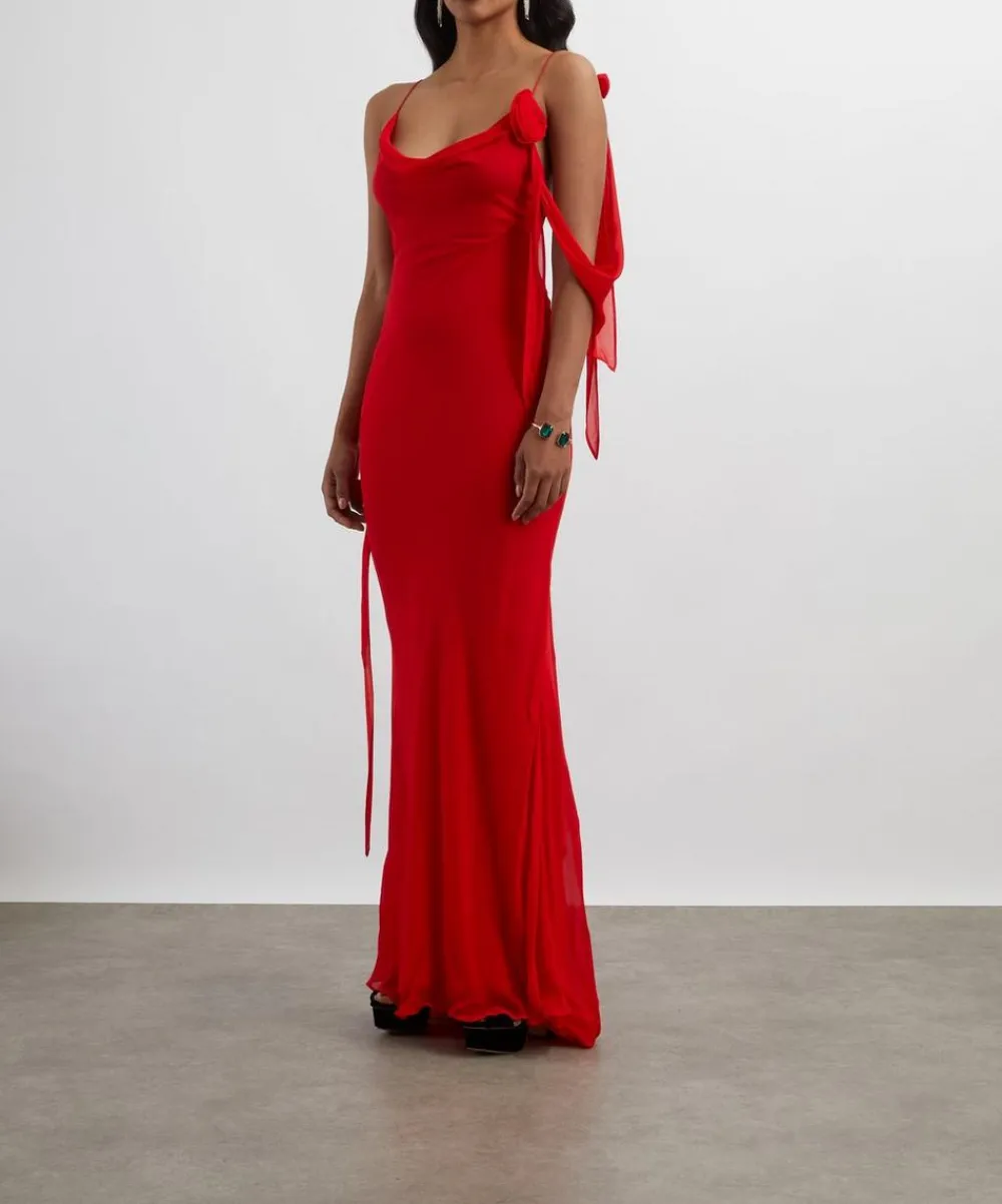 Rat & Boa Dresses^Sirena Draped Maxi Dress