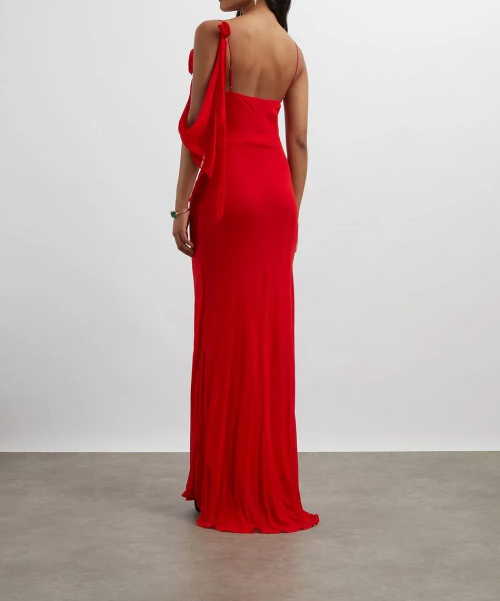 Rat & Boa Dresses^Sirena Draped Maxi Dress