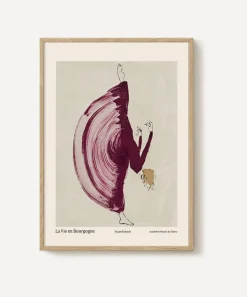 PSTR Studio Wall Art^Sissan Richardt La Lie en Bourgogne Framed Print