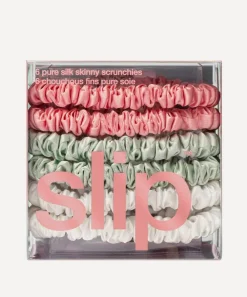 Slip Hair Styling^Skinny Bellerose Silk Scrunchies Pack of 6