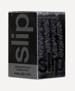 Slip Hair Styling^Skinny Silk Scrunchies Pack of 4