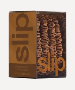 Slip Hair Styling^Skinny Silk Scrunchies Pack of 4