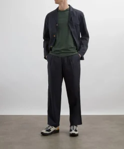 Folk Trousers^Slate Wide Fit Trousers