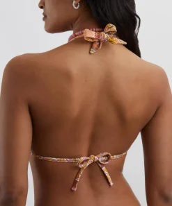 Heidi Klein Swimwear^Slider Halterneck Top in Liberty Fabrics’ Oscar’s Palace