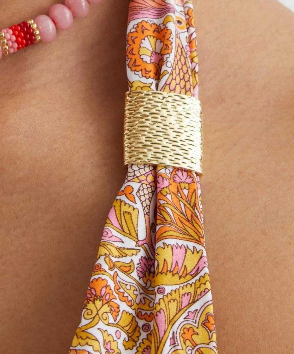Heidi Klein Swimwear^Slider Halterneck Top in Liberty Fabrics’ Oscar’s Palace