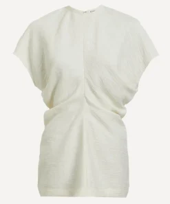 Toteme Tops^Slouch Waist Crinkle Top