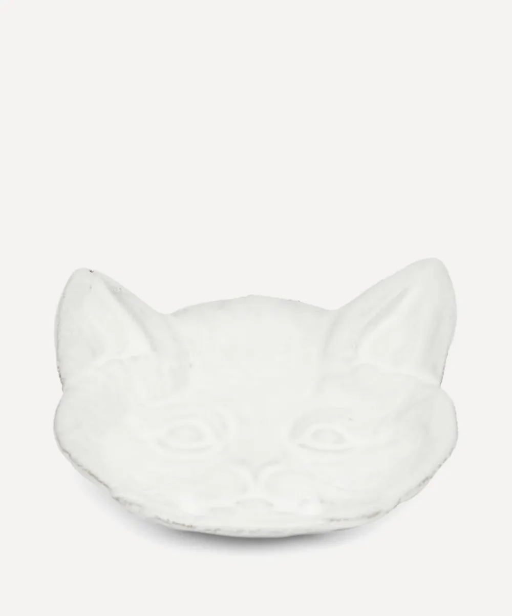 Astier de Villatte Tableware^Small Cat Saucer