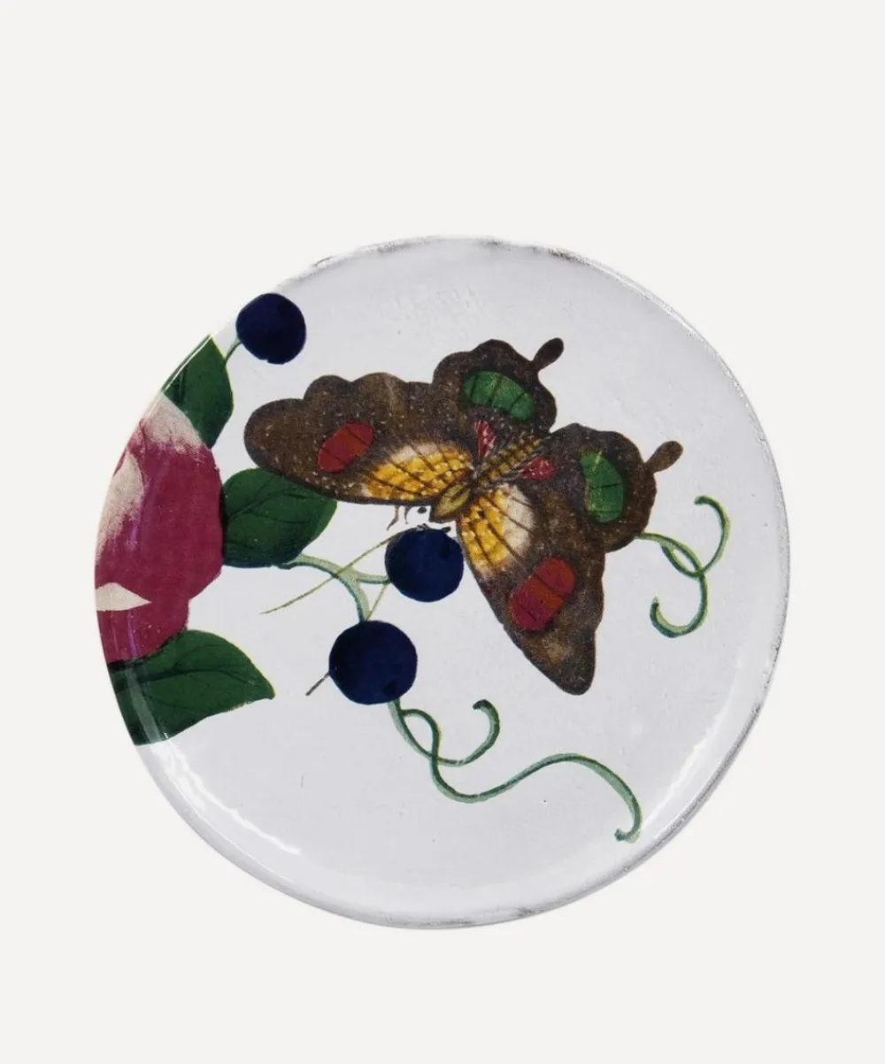 Astier de Villatte Tableware^Small Gentle Rose Plate