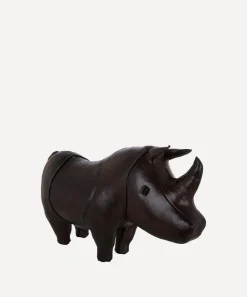 Omersa Footstools & Furniture|Ornaments^Small Leather Rhino