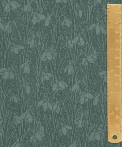 Liberty Fabrics Cotton For Quilting^Smoked Glass Snowdrop Spot Lasenby Quilting Cotton