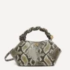 Ganni Bags^Snake Small Bou Top Handle Bag