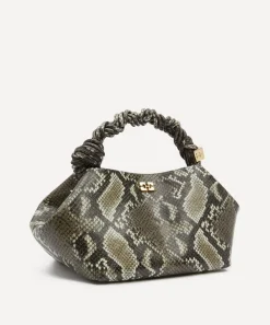 Ganni Bags^Snake Small Bou Top Handle Bag