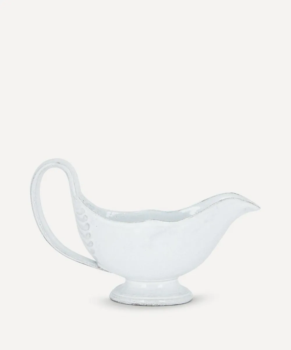 Astier de Villatte Tableware^Sobre Sauce Boat