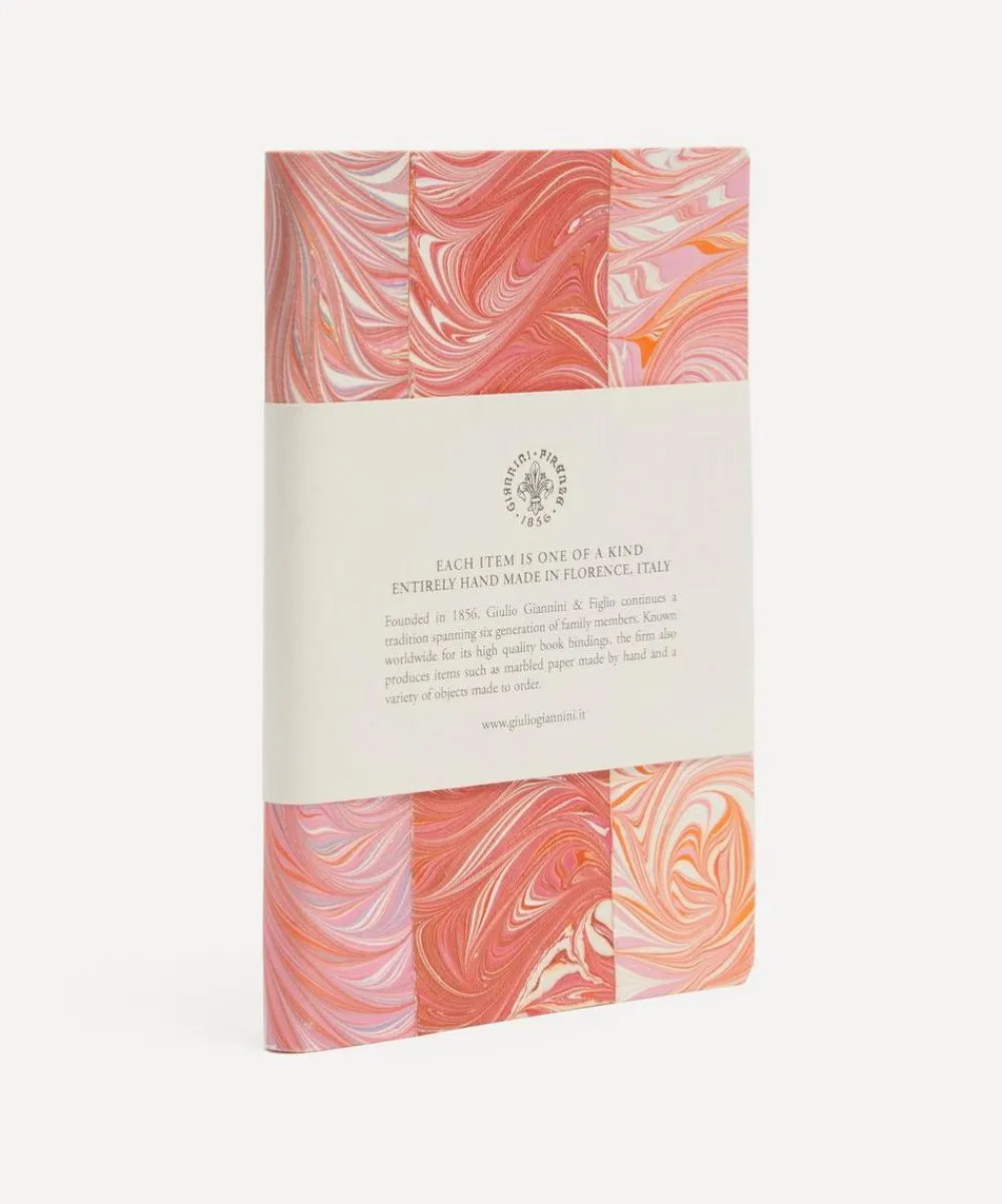 Giannini Stationery And Games^Soft Marbled Paper Notebook