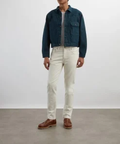 Nudie Jeans Jeans^Solid Ollie Ivory Slim-Fit Jeans