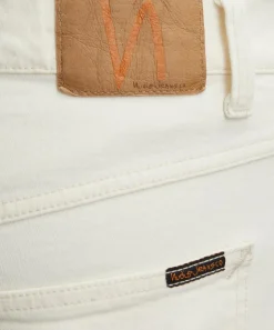 Nudie Jeans Jeans^Solid Ollie Ivory Slim-Fit Jeans