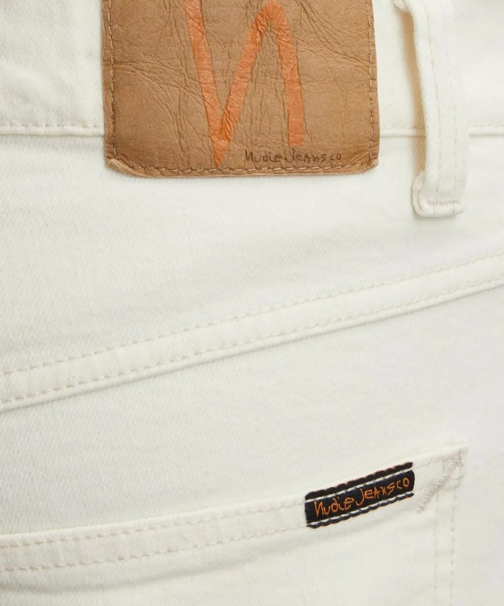 Nudie Jeans Jeans^Solid Ollie Ivory Slim-Fit Jeans