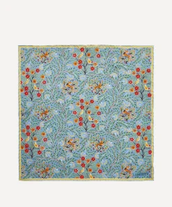 Liberty Pocket Squares^Sonny's Tree Printed Silk Pocket Square