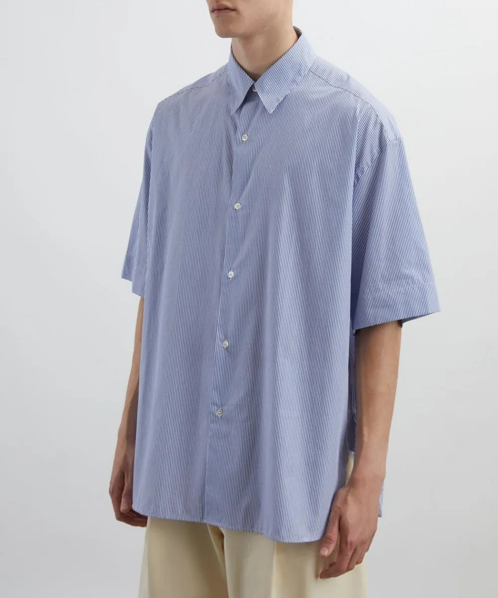 Studio Nicholson Shirts^Sorono Oversized Short Sleeve Shirt
