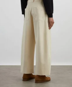 Studio Nicholson Trousers^Sorte High-Waisted Trousers