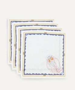 Tessitura Toscana Telerie Tableware^Sottomarina Linen Napkins Set of 4