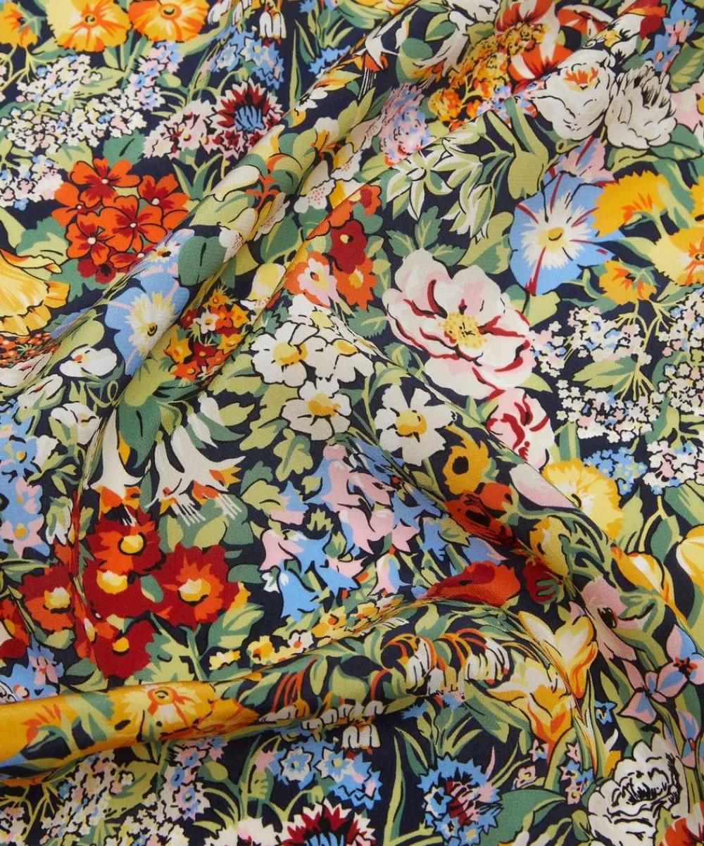 Liberty Fabrics Crepe De Chine^Spring Cottage Crepe de Chine