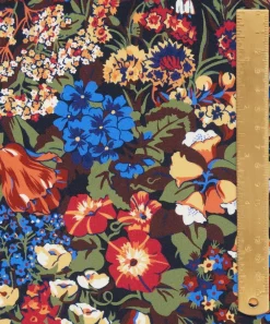 Liberty Fabrics Crepe De Chine^Spring Cottage Crepe de Chine