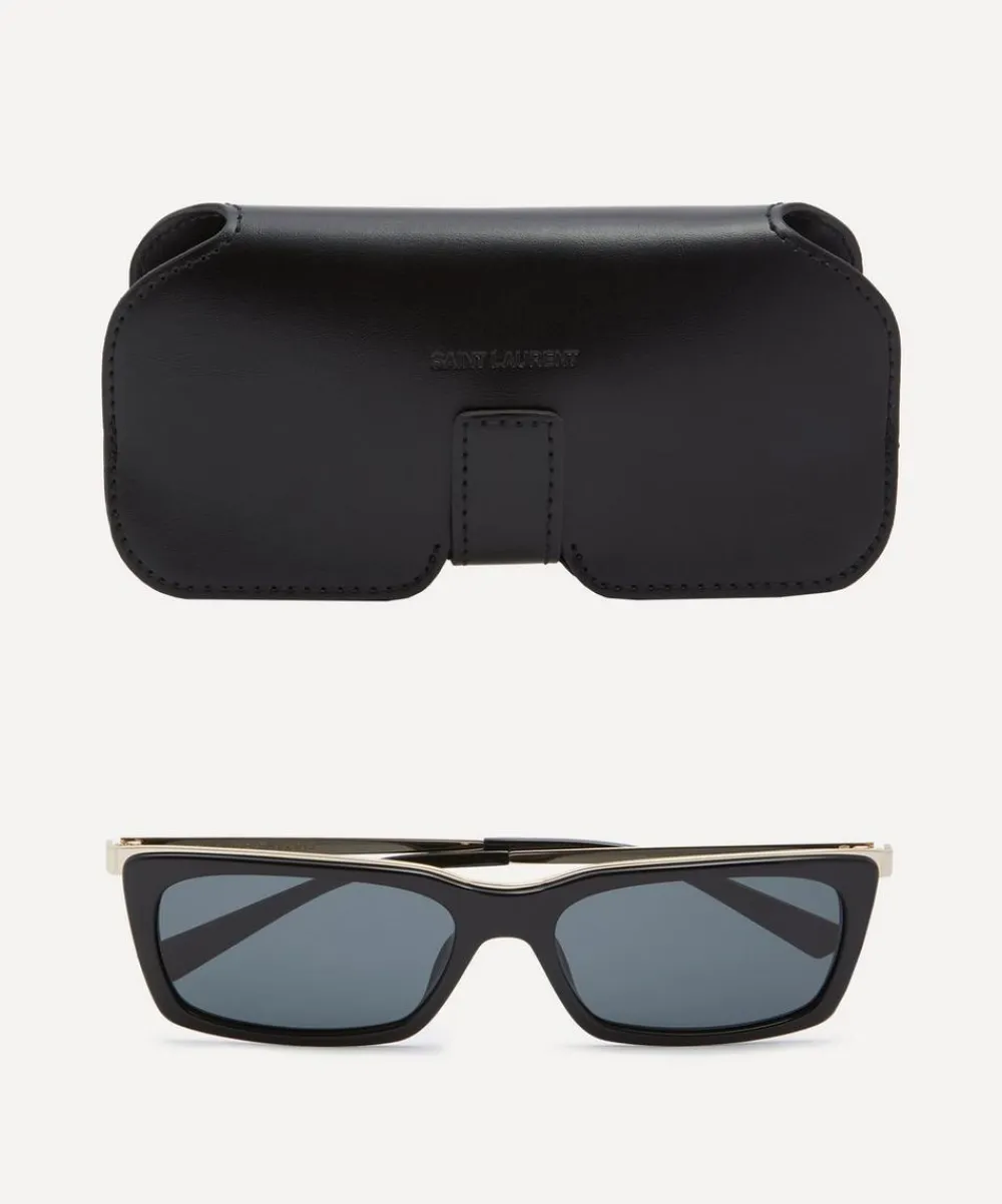 Saint Laurent Sunglasses & Glasses^Square Combination Sunglasses